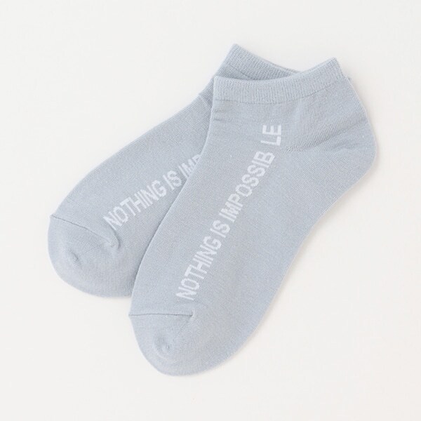 サイドロゴスニーカーインソックス