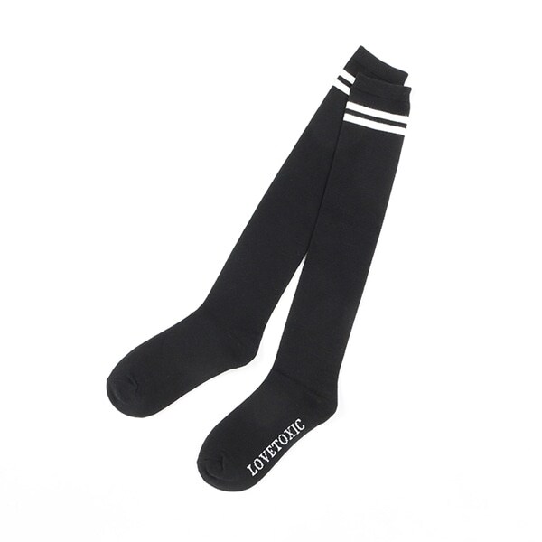 ラインニーハイソックス