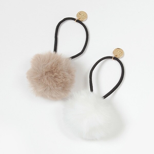 フェイクファーゴムセット