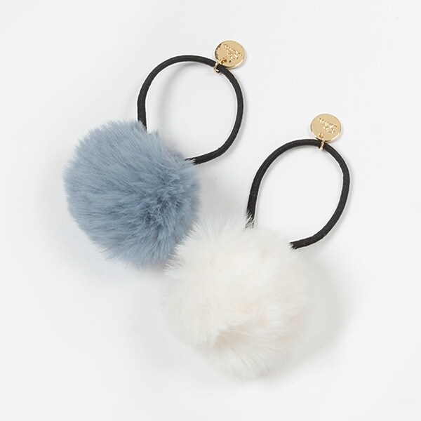 フェイクファーゴムセット