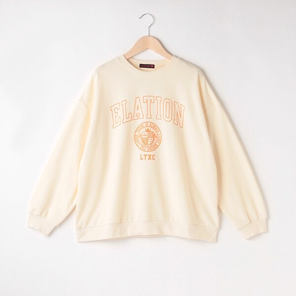 裏毛ビッグトレーナー