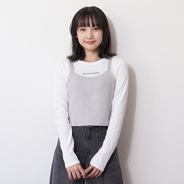 インナーつきラメビスチェ