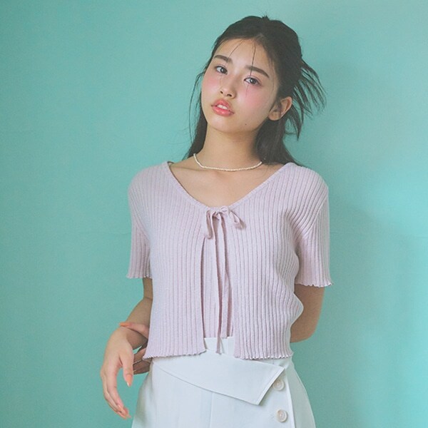 【DHOLIC】インナーつきラメカーデ【WEB・一部店舗限定】