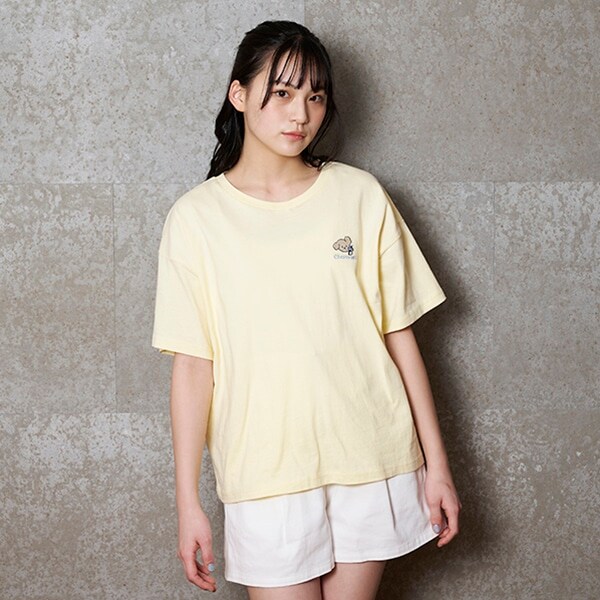 【コットン100%】ゆるキャラ刺しゅう990半T