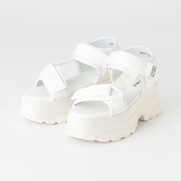 【LTXC】厚底ベルトスポーツサンダル