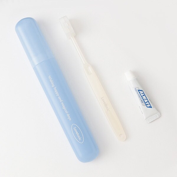 ロゴ歯ブラシセット【日本製】