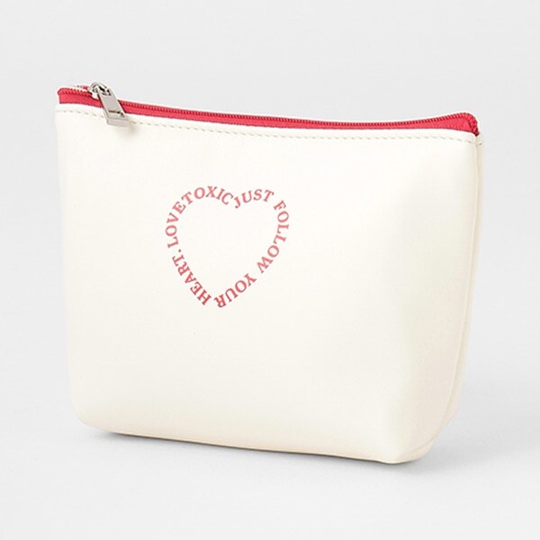 ハートロゴポーチ