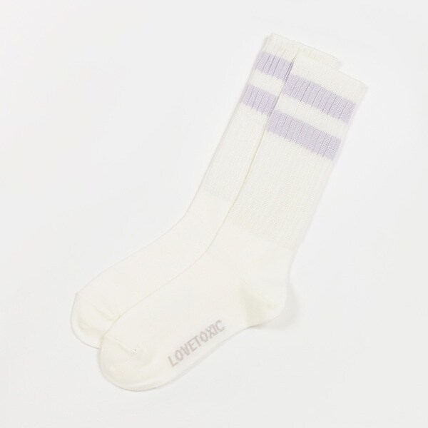 ラインルーズソックス