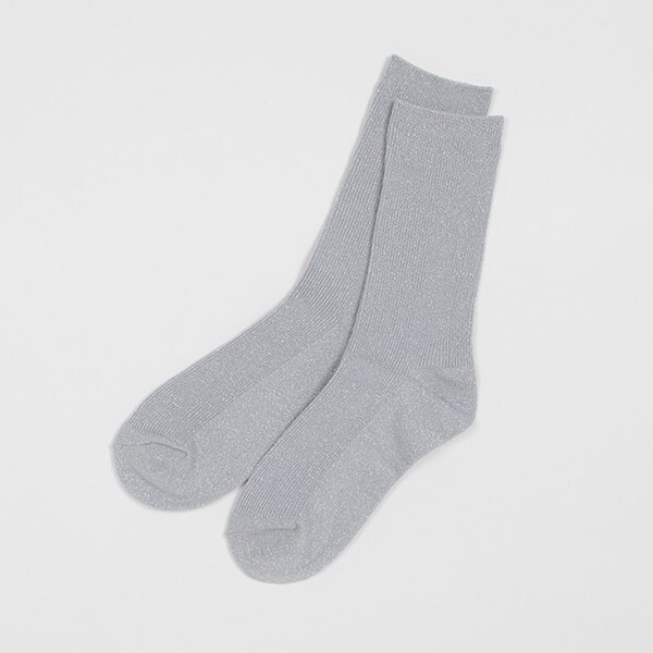 ラメクルーソックス