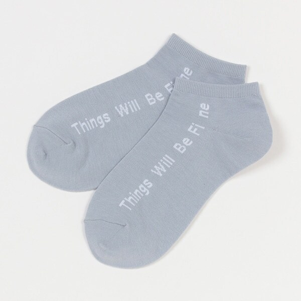 サイドロゴスニーカー丈ソックス