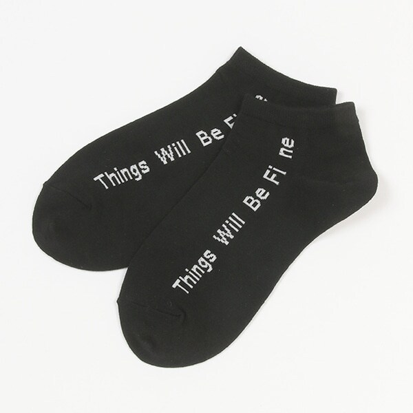 サイドロゴスニーカー丈ソックス