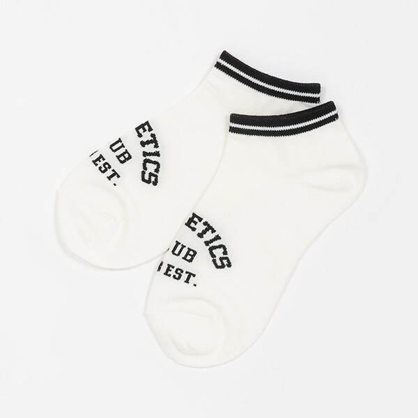 【抗菌防臭】カレッジスニーカー丈ソックス