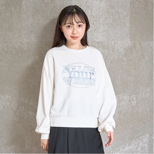 【GOODPRICE】サークル刺しゅうプルオーバー