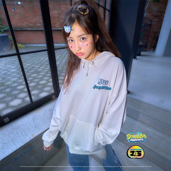 【スポンジ・ボブ】×【Angel Blue】【綿100％】パーカ
