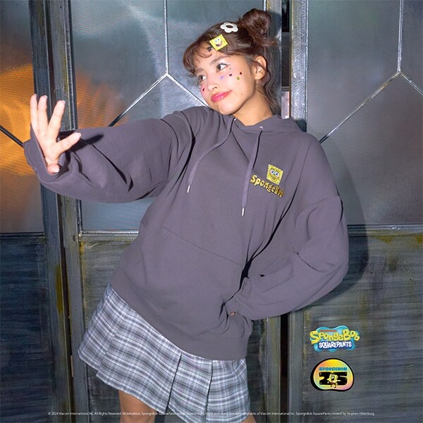 【スポンジ・ボブ】×【Angel Blue】【綿100％】パーカ