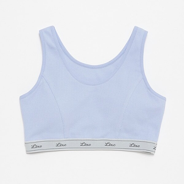 【LTXC】リブハーフトップ