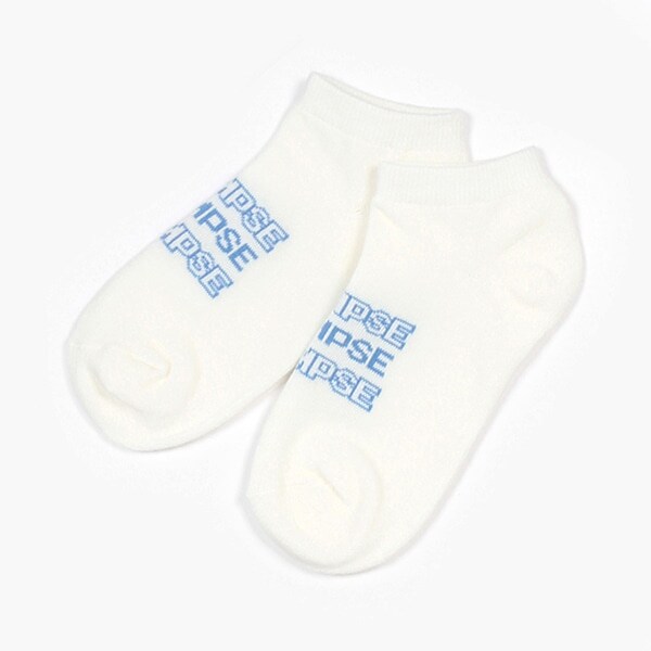 フロントロゴスニーカー丈ソックス