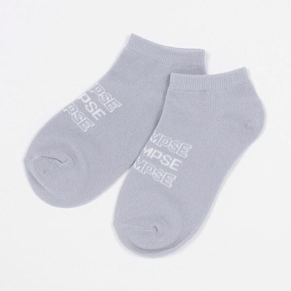 フロントロゴスニーカー丈ソックス