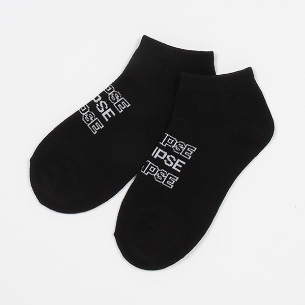 フロントロゴスニーカー丈ソックス