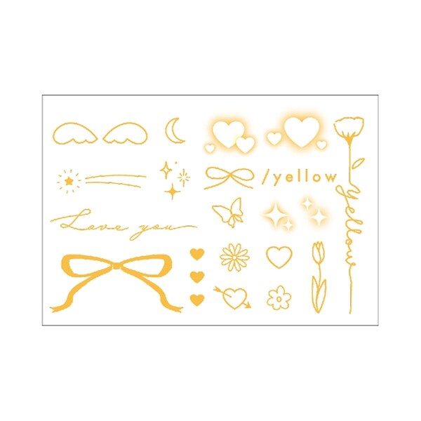 カラータトゥーシール