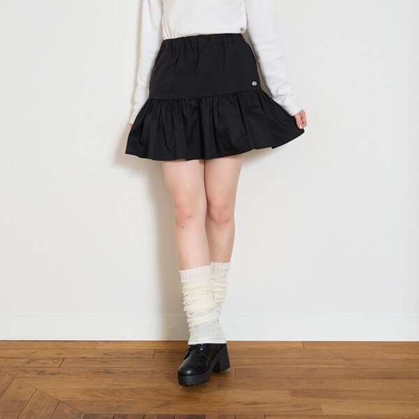ティアードフレアスカート