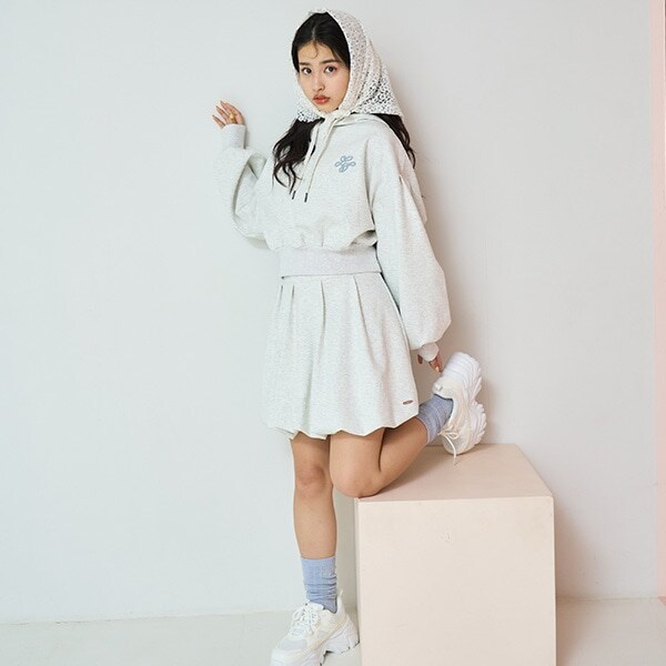 ダンボールバルーンスカート