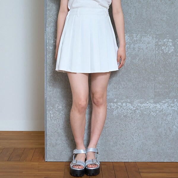 【イージーケア】【GOODPRICE】プリーツスカート