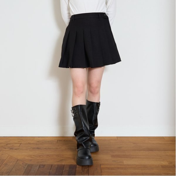 【イージーケア】【GOODPRICE】プリーツスカート