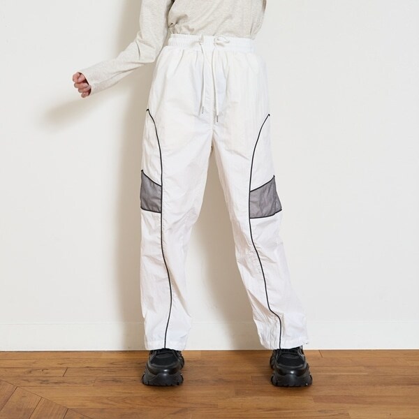 【LTXC】撥水_パイピングトラックパンツ