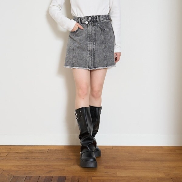 【LTXC】2WAYラップスカート