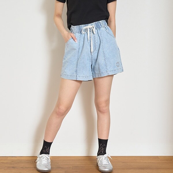 【吸水速乾／さらさら】トロミイージーショートパンツ