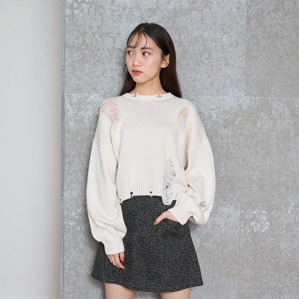 【LTXC】ダメージニット