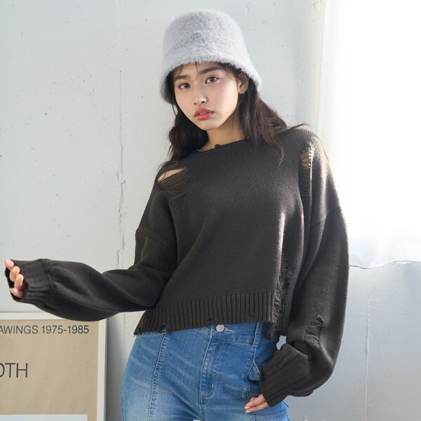 【LTXC】ダメージニット