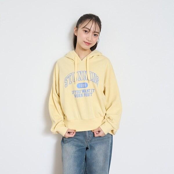 【GOODPRICE】カレッジコンパクトプルパーカ