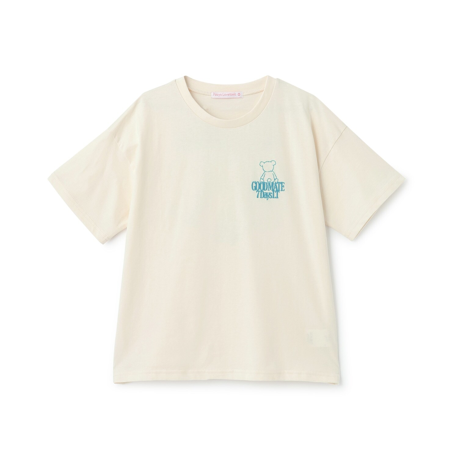 【7days/綿100％】クマBig半袖Tシャツ