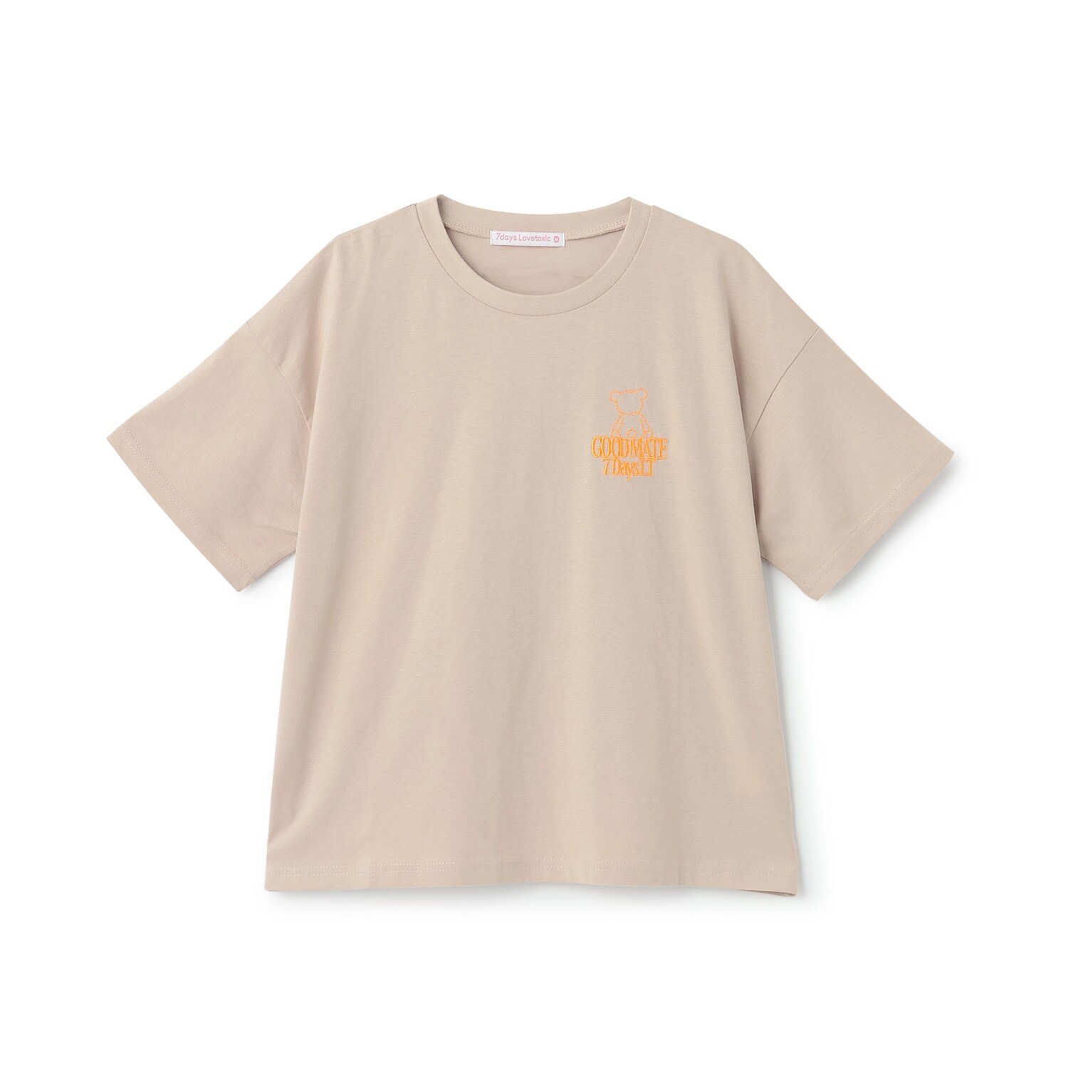 【7days/綿100％】クマBig半袖Tシャツ
