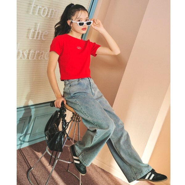 テレコ半袖Tシャツ