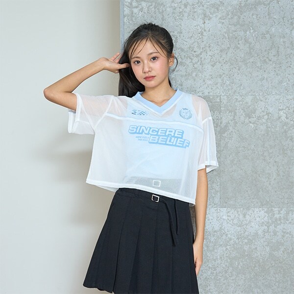 【LTXC】インナーツキメッシュT