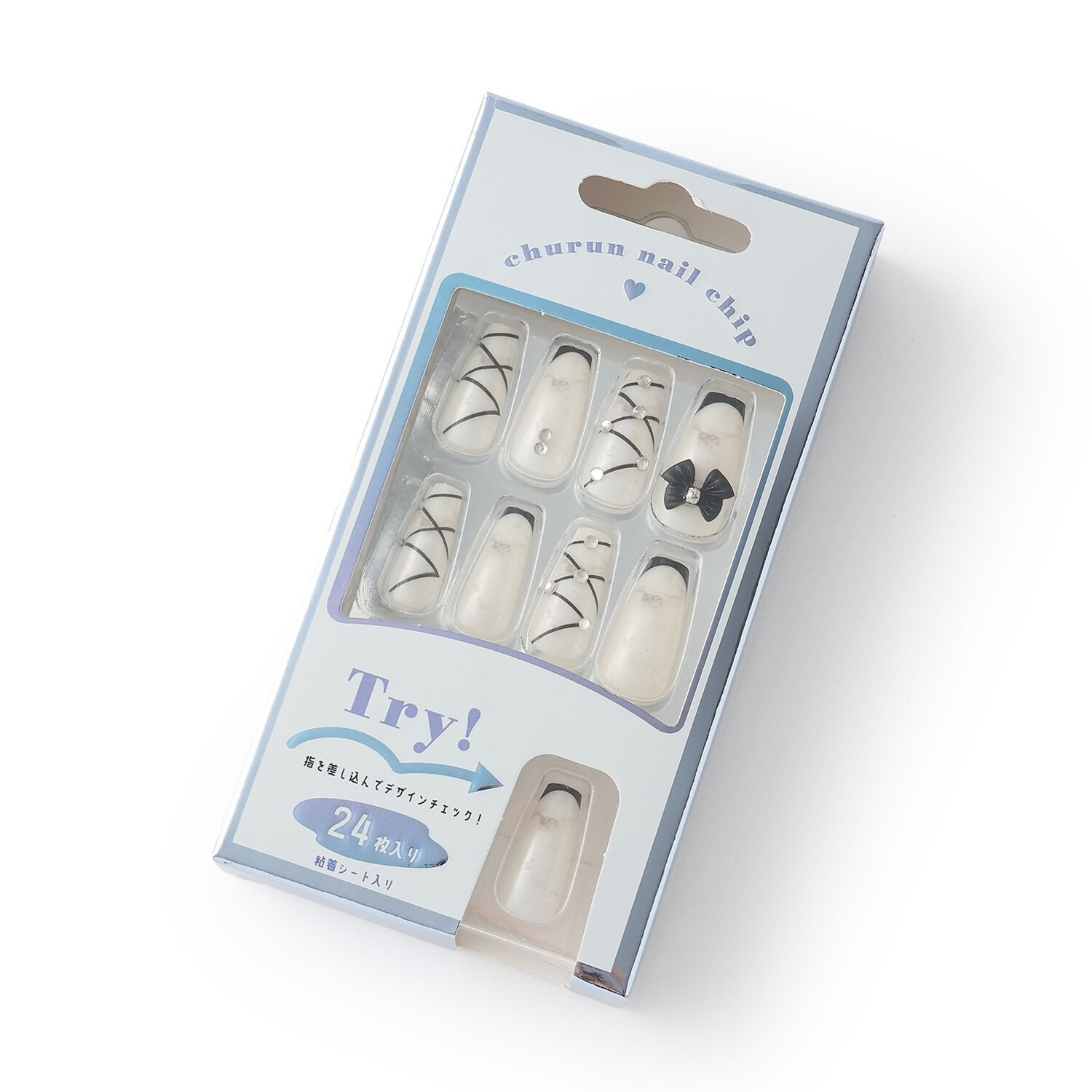 ネイルチップロング