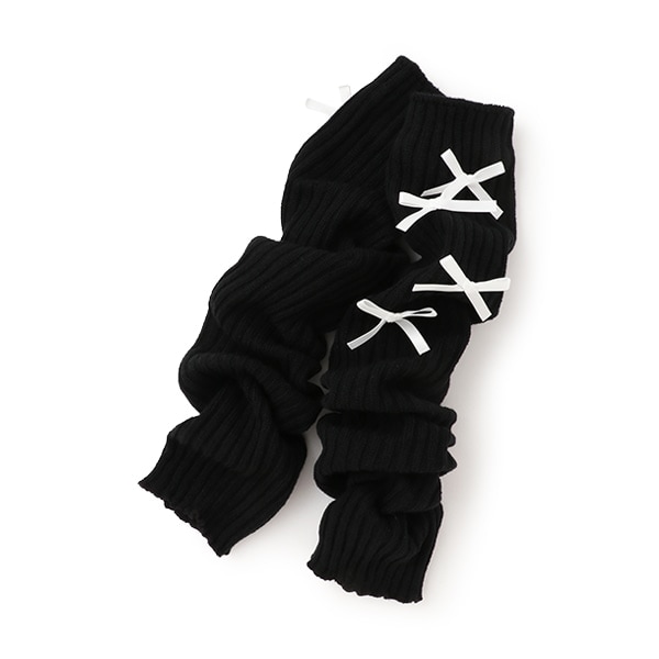 リボンレッグウォーマー