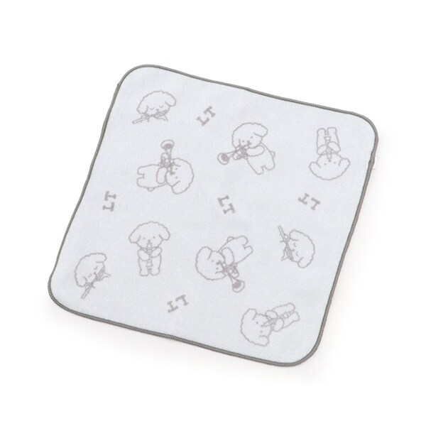 【綿100％】部活犬ハンドタオル