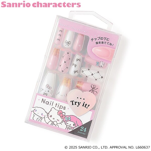 【マイメロディ・クロミ】ネイルチップロング