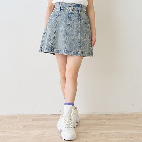 オシャ見え切替えスカート