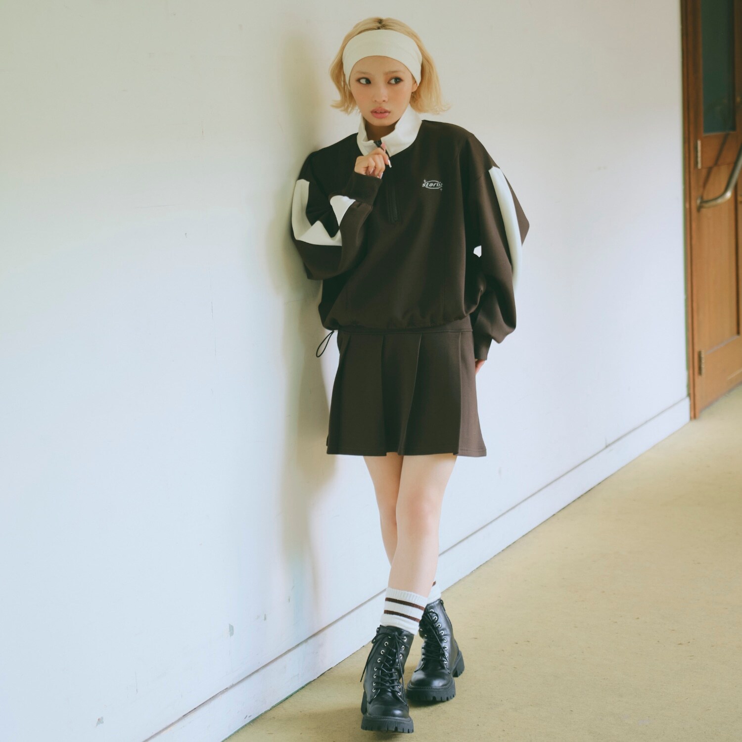 【GOODPRICE】【セット可】ダンボールプリーツスカート