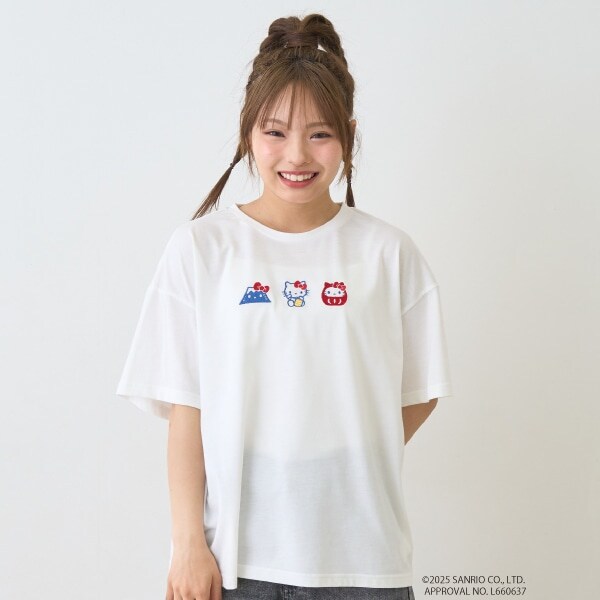 【ハローキティ】和風Tシャツ