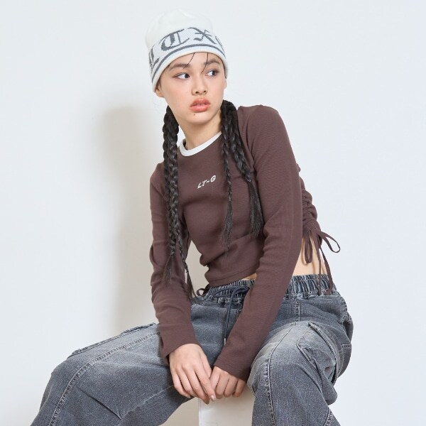 テレコドロスト長袖Tシャツ