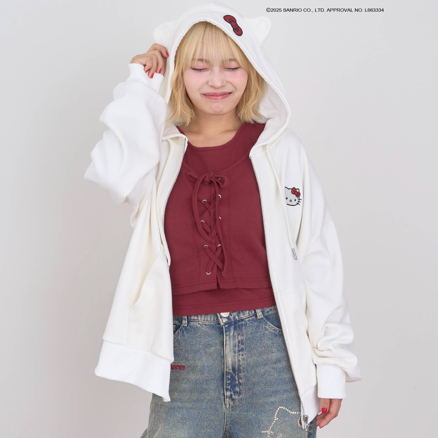 【サンリオキャラクターズ】なりきりパーカー