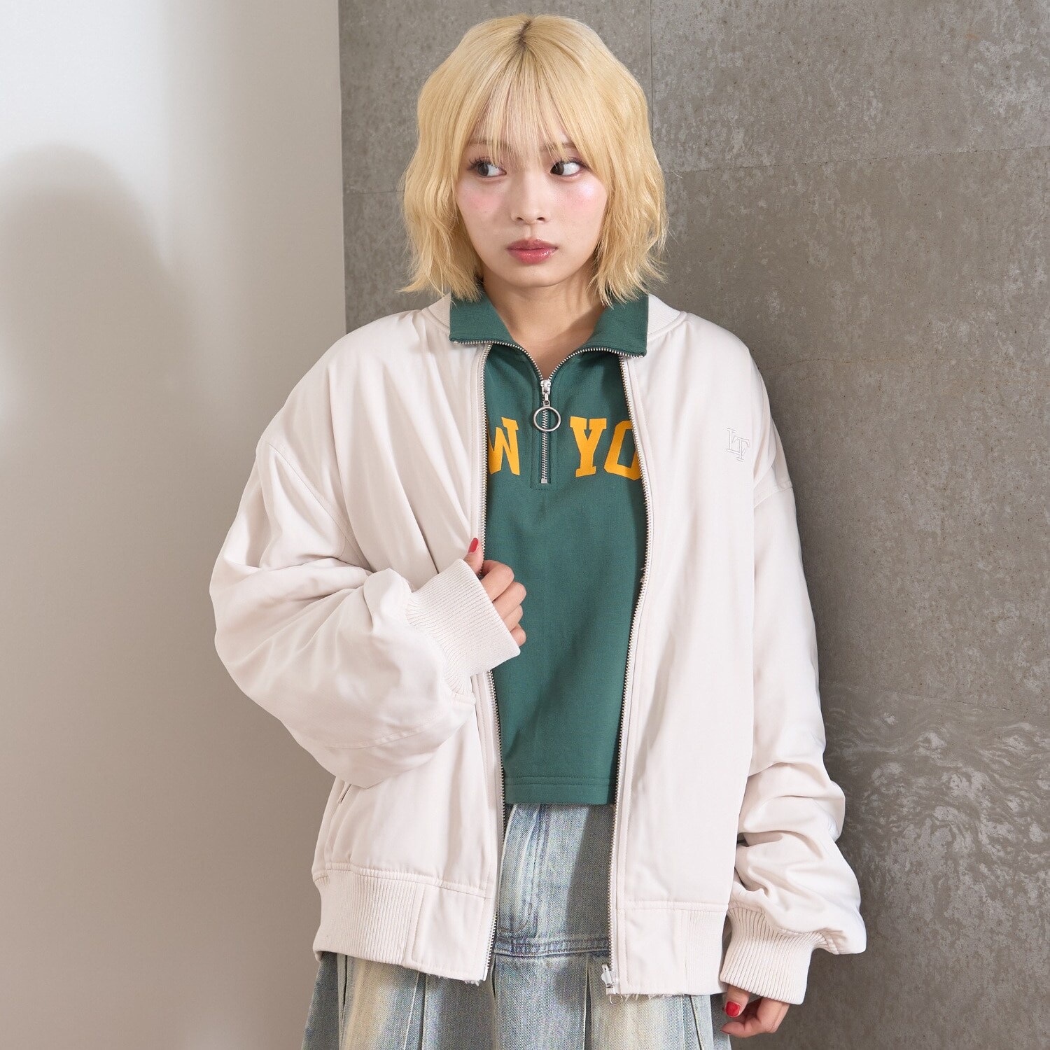 リバーシブルMA1