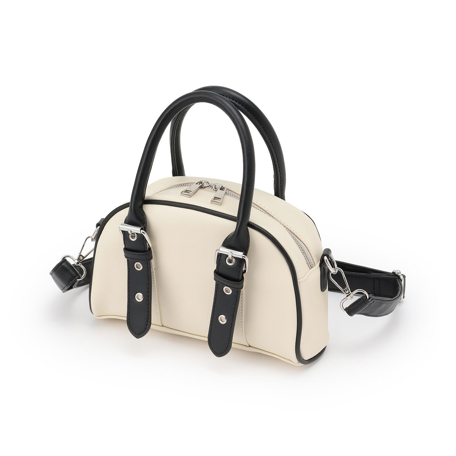 ハンドルバックルミニボストン