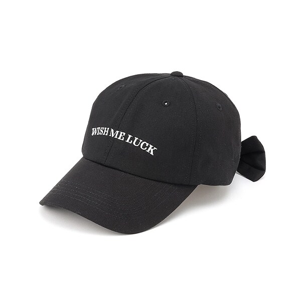 【綿100％】バックリボンキャップ